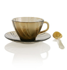 empty glass transparent cup  Heat-tolerant utensils