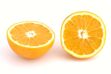 Naranja cortada