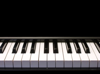 piano - low perspective - one octave