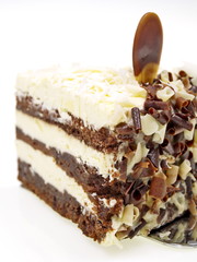 weißer schokoladen kuchen