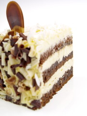 weißer schokoladen kuchen