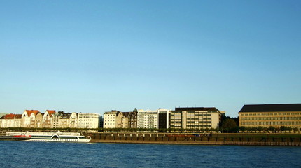 Obraz premium Düsseldorf am Rhein