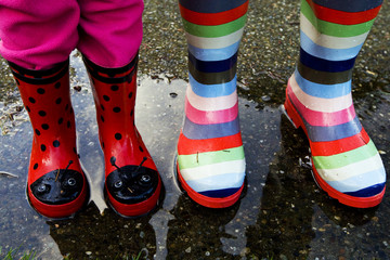 Colorful Rubber Boots