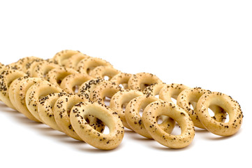 object on white - food - bagel