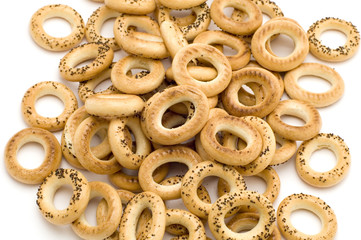object on white - food - bagel