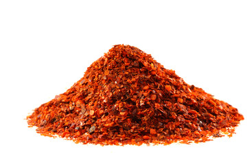 heap of Aleppo Flakes red chilies pepper