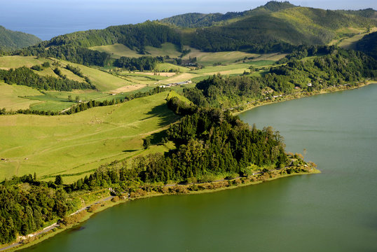 azores seven lake in s miguel island