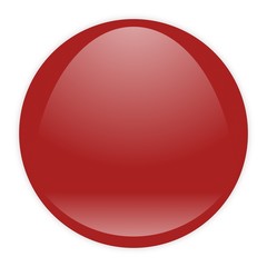 red glass button