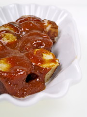 wurst mit curry soße 