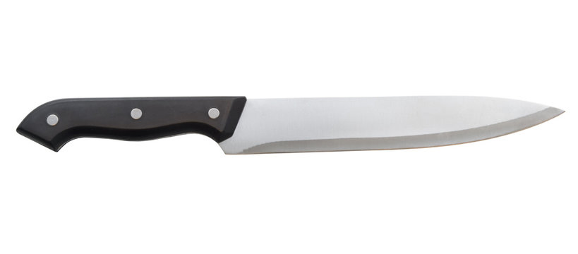 Sharp knife of the butcher
