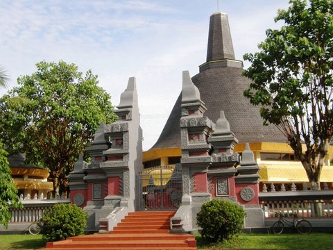 Vihara in Beauful Miniature Indonesia (TMII)