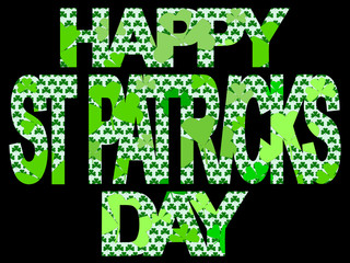 Fototapeta premium Happy St Patricks day