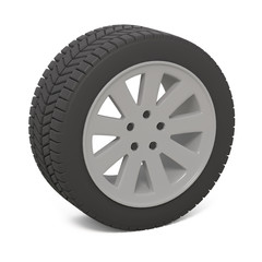 Obraz premium Car wheel