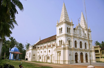 church at fort kochi, kerala, india - 5779213