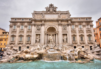 Fontana di Trevi , Roma - obrazy, fototapety, plakaty