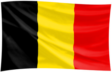 flag of the kingdom of belgium