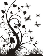 vector floral illustration