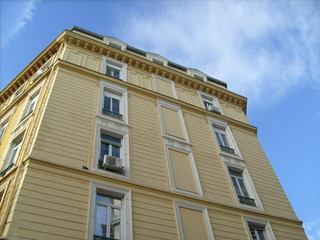 Fototapeta na wymiar façade angle