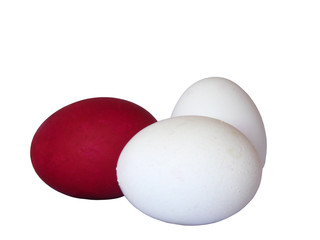 Three eggs