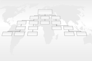 Organigramme et monde international