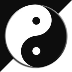 yin yang, ying yang, Zeichen