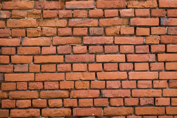 Obraz premium Brick wall. An old bricklaying (the beginning of XX century)