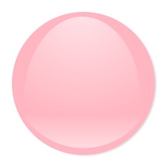 light pink aqua button