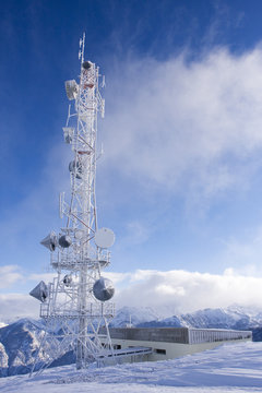 antenne gel&eacute;e