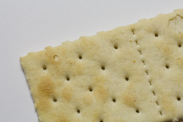 a macro detail of a normal healthy cookie