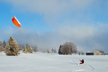 Snowkiting - Snow Kate