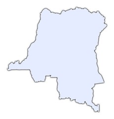Democratic Republic of the Congo map
