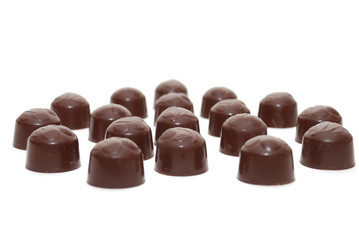 Milk chocolate candies  