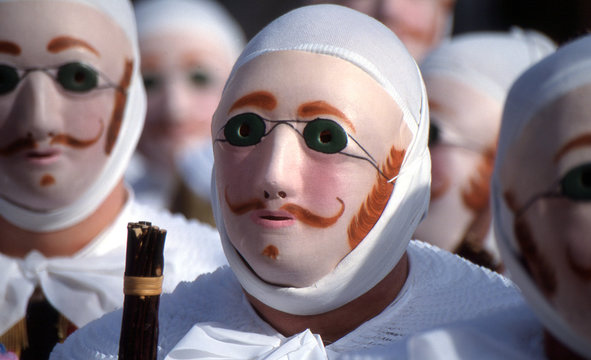 Gilles de Binche en Belgique