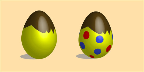 chocolate easter eggs