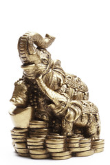 handcrafted indian elephant