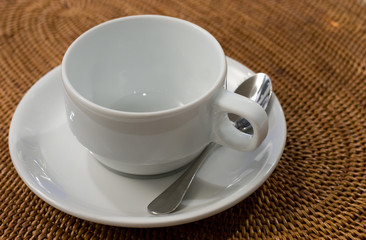 tasse déjeuner petit café lait