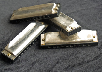 Blues harmonicas