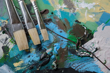 paint brushes