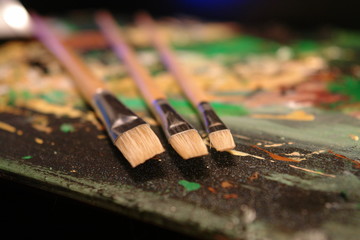 Naklejka premium art studio