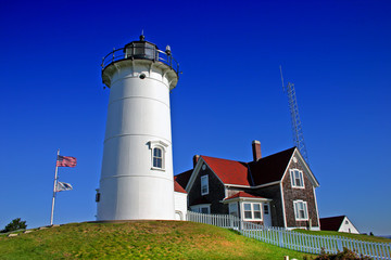 Nobska Lighthouse, USA..