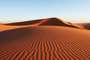 Abwaschbare Fototapete Sandige Wüste Sandwüste