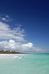 Paradise beach in Tulum