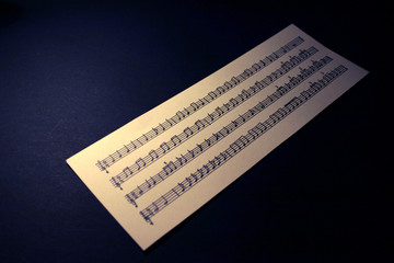 Fototapeta premium music notation #10