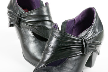 black shoe