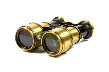 old sea binoculars