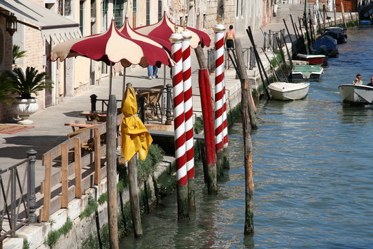 Quai d'un palais de Venise