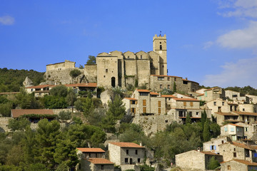 roussillon, village d'Eus