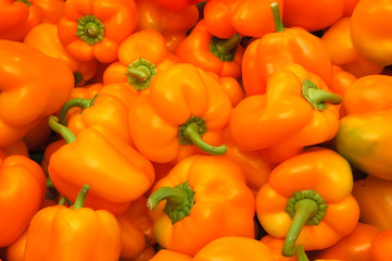 background from nice peppers