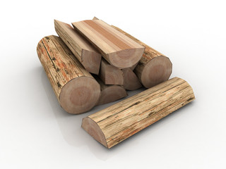 Logs, fire wood