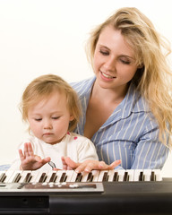 Learning to play keyboard